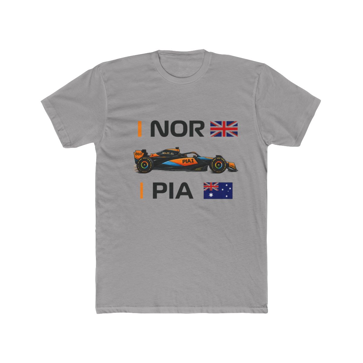 McLaren F1 Team 2023 OsPiastri Lando Norris MCL60 T Shirt
