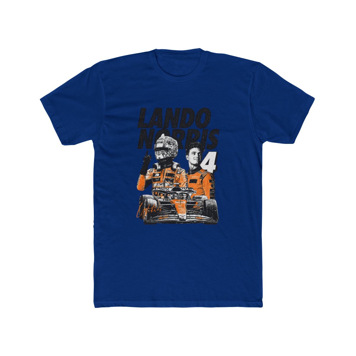 Lando Norris F1 T Shirt 2026 | Retro LN4 Racing Tee | McLaren Formula One Team Fan Gift - alternate angle 4, merchandise