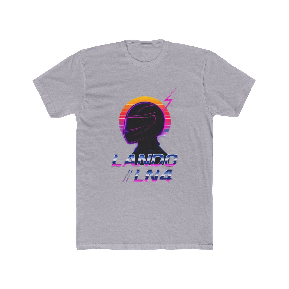 Lando Norris LN4 Retro T Shirt - alternate angle 5, merchandise