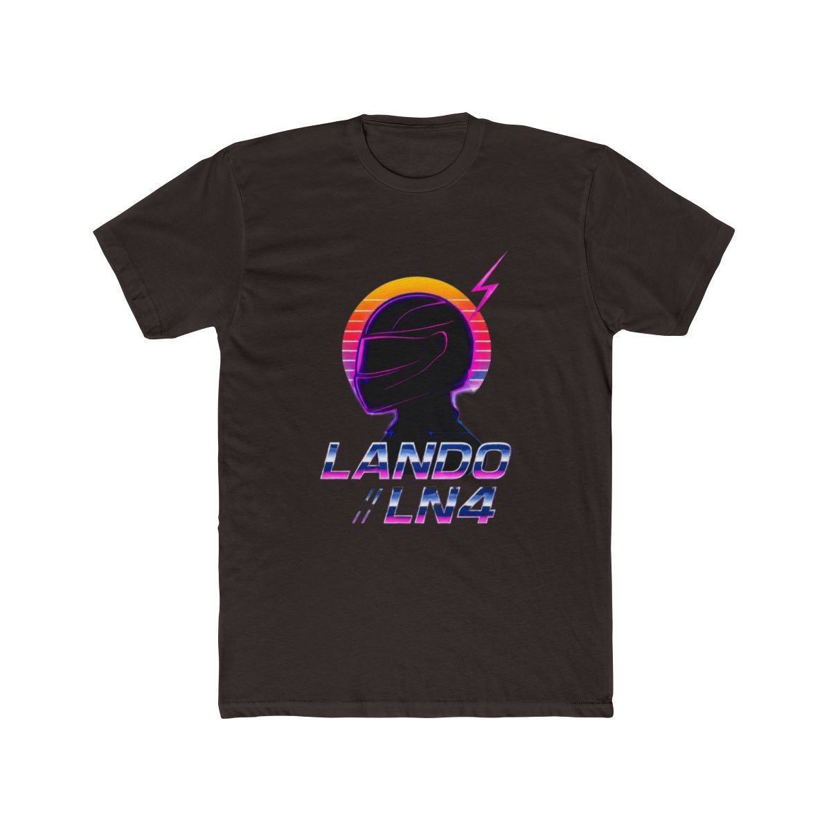 Lando Norris LN4 Retro T Shirt - alternate angle 3, merchandise