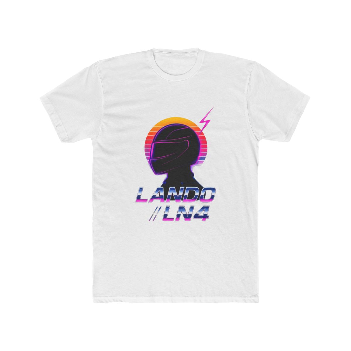 Lando Norris LN4 Retro T Shirt - Official T-Shirts merchandise