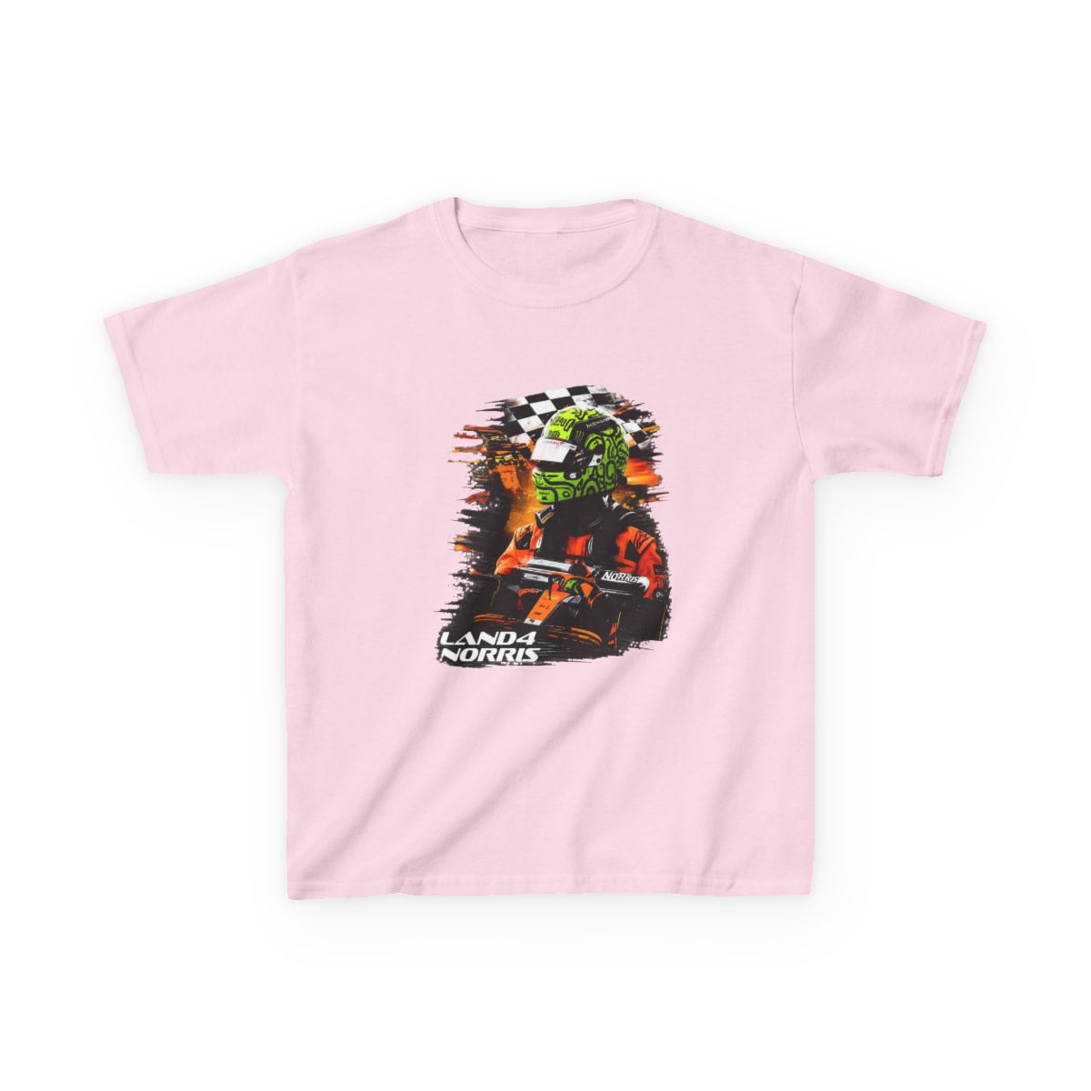 Lando Norris Checkpoint Kids T-Shirt - alternate angle 2, merchandise