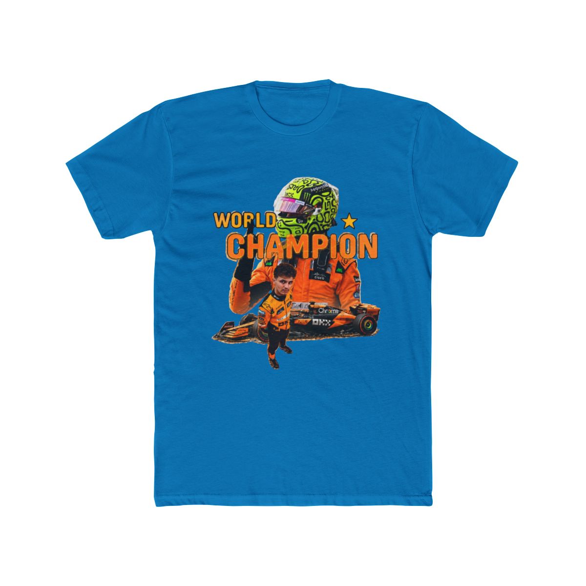 Lando Norris Champion T Shirt - alternate angle 3, merchandise